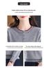 Stylish Women's Rhinestone Wool Round Neck Knit Sweater - Long Sleeve, Warm, Loose Fit for Autumn/Winter