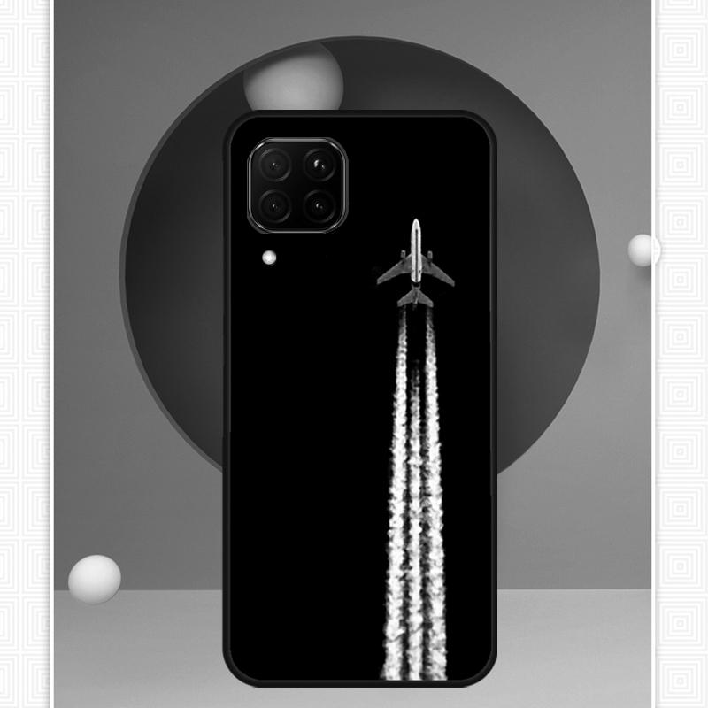 Aircraft Airplane Fly Travel For Huawei Nova 12s 12i 11i 8i Y91 Y60 Y70 Y72 Y90 Y61 9 10 SE P20 P40 Lite P30 P60 Pro Case