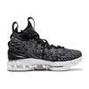 Nike LeBron 15 Grade School 'Ashes' (Unisex) Black / White Kids' Basketball Shoes 922811 002