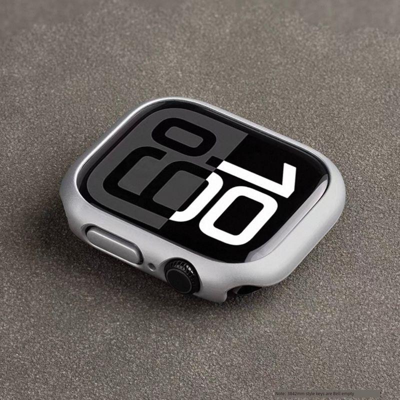 

Matte Texture Iwatchs10 Apple Watch Case Apple Watch987 Generation SE2 Classy 65 Drop-Resistant 42mm [10 generations]] Frosted Silver [Matte]]