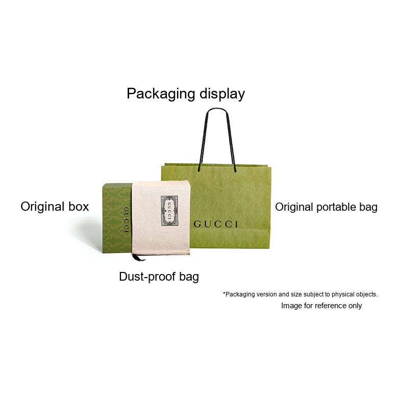 Gucci Ophidia Gold Tone Accessory Flap Closure Canvas And Leather Trim Card Holder Men Accessories 734943-FADI7-9764