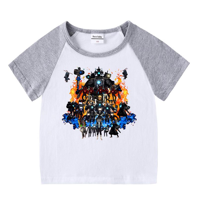 2026 Kids' Summer Outfit: Boys & Girls Short Sleeve T-shirt and Shorts - Casual Sports Two-Piece Set