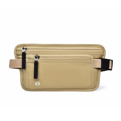 RFID Anti-Theft Passport & Phone Waist Bag for Travel, Tickets, Running & Sports