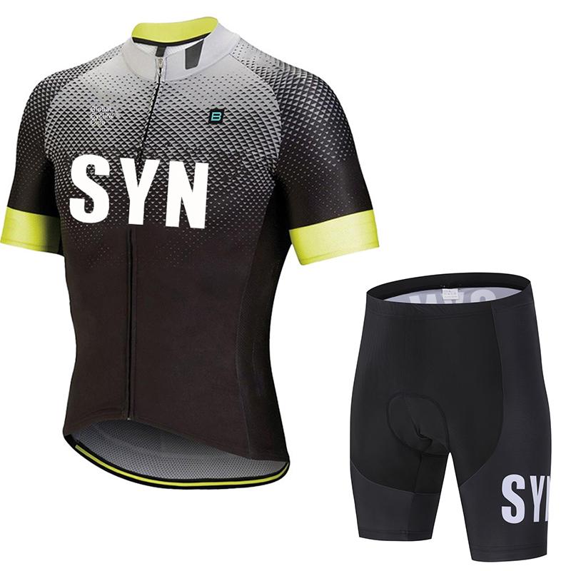 Sommer Neu Radsportanzug Set Kurzärmeliges Herren Radtrikot Outdoor Mountain Road Bike Sportshirt Radhose