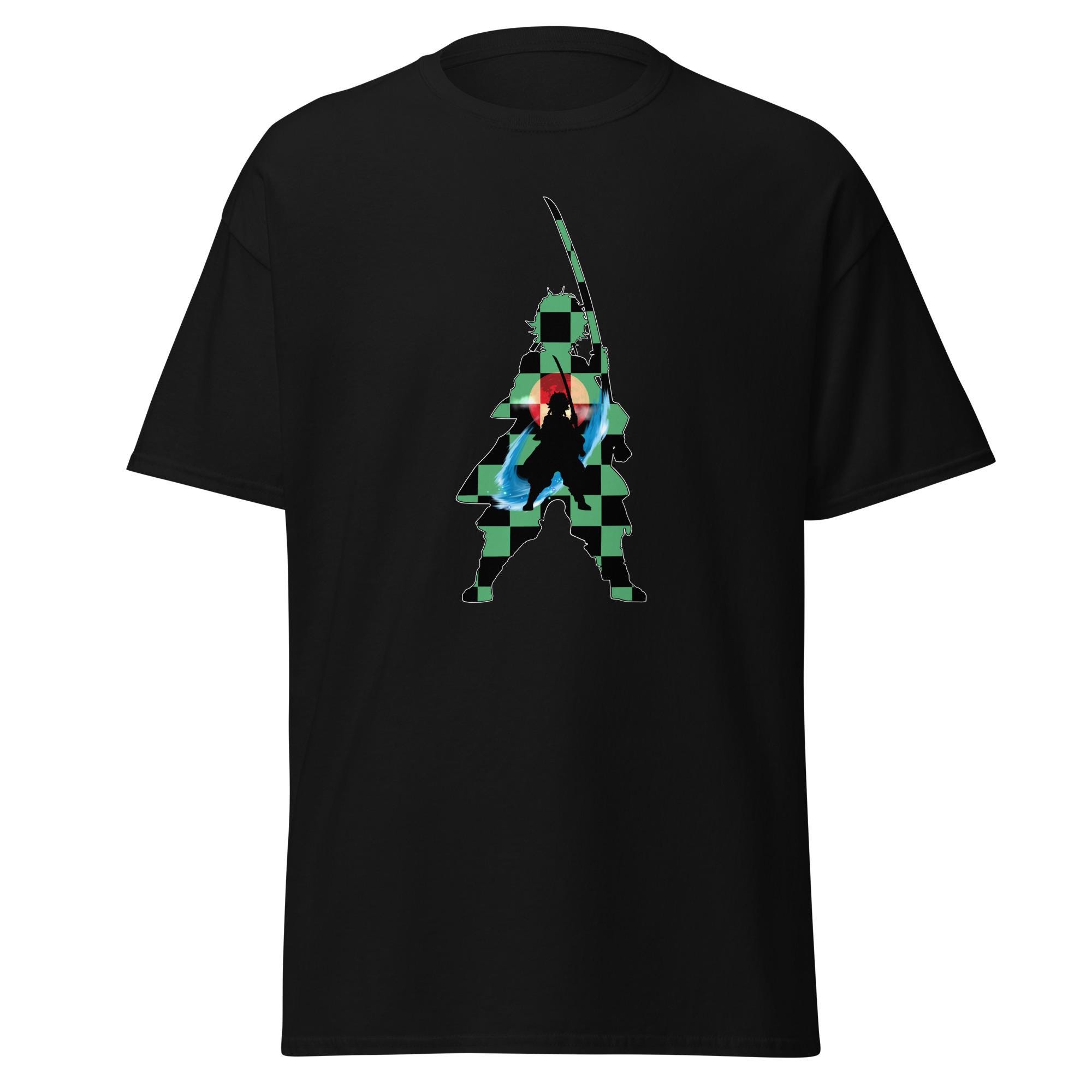 Summer Men s Pure Cotton Demon Slayer Blade Anime Unisex Classic Tee DS Slayer of Demons S