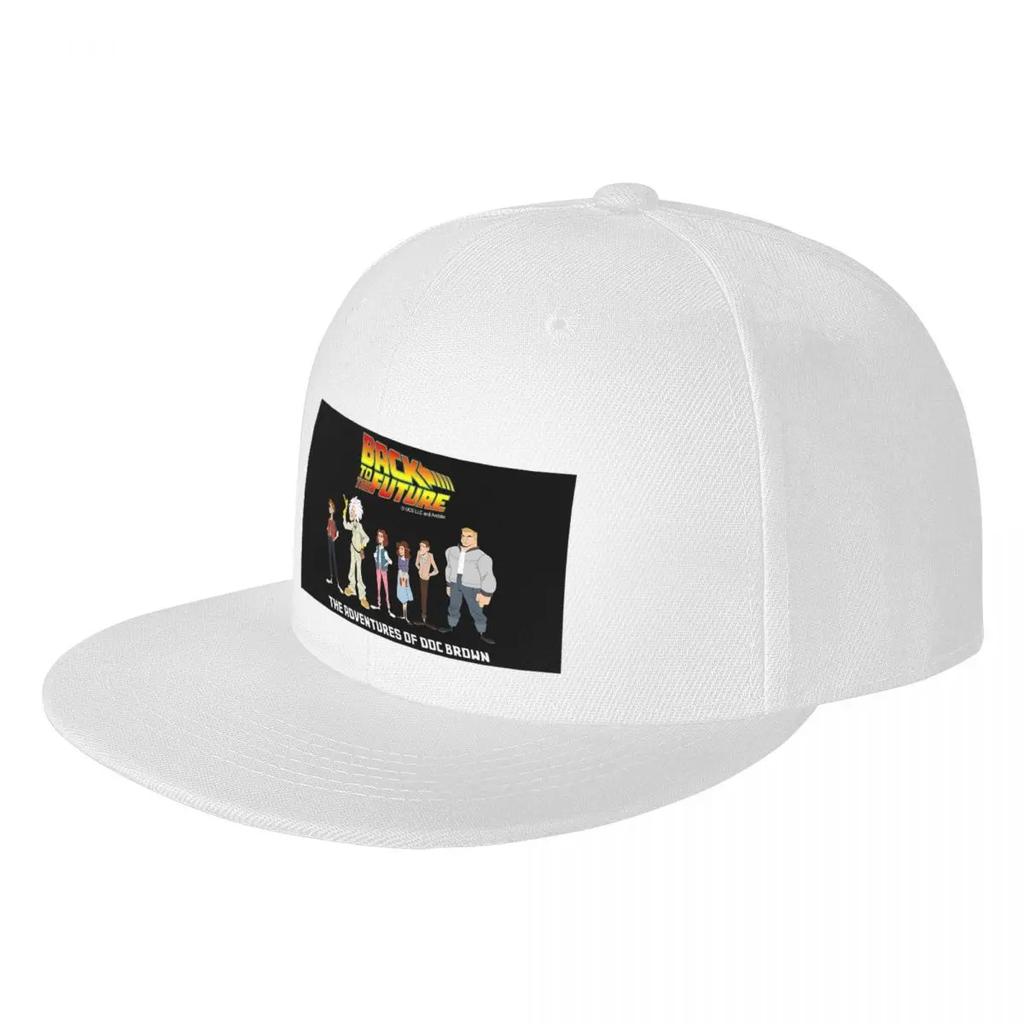 Retro Back To The Future Cap Fashion Casual Baseball Caps Adjustable Hat Hip Hop Summer Unisex Baseball Hats