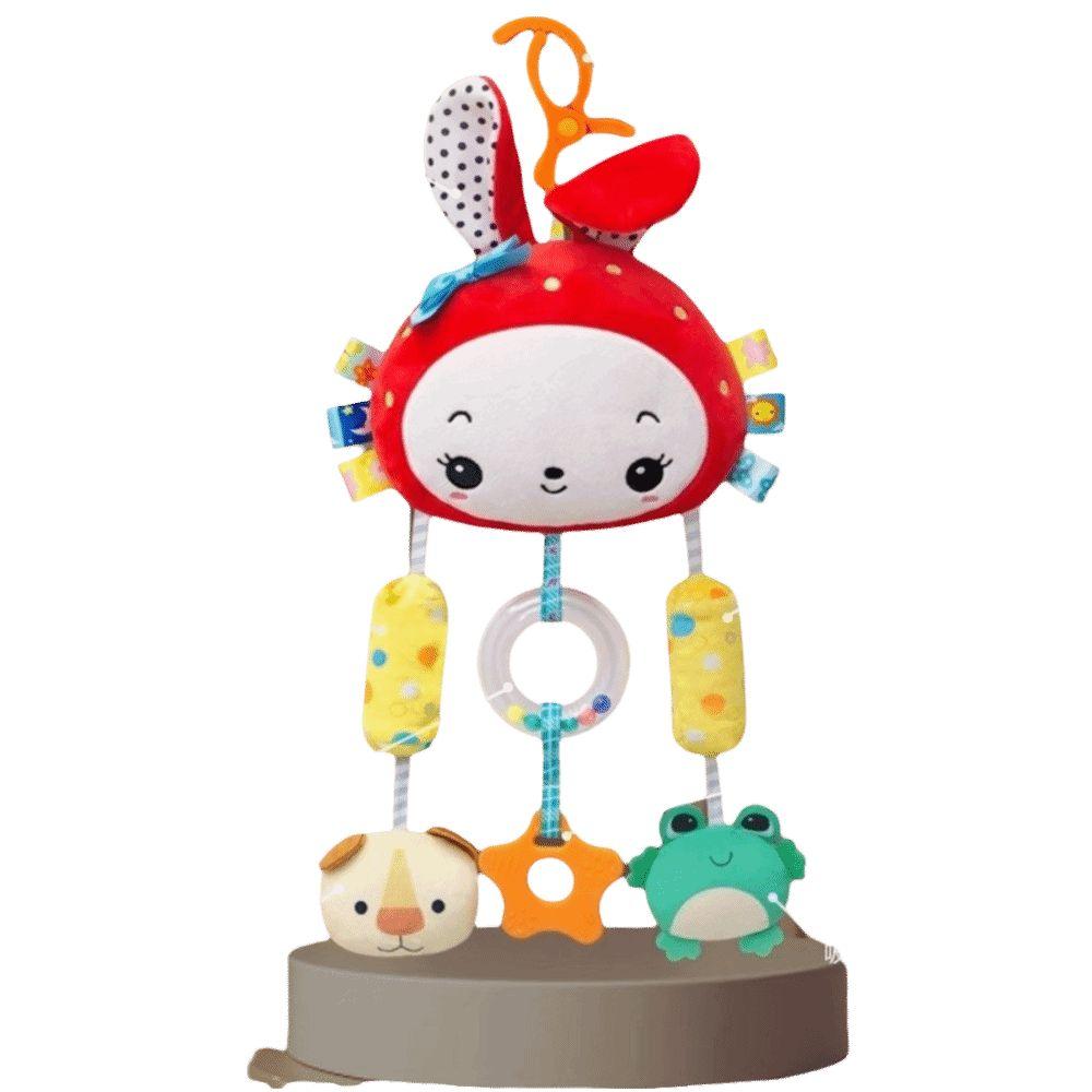Grab Ability Training Stroller Hanging Toys Bell Toys Infant Crib Pendant  Stroller Use