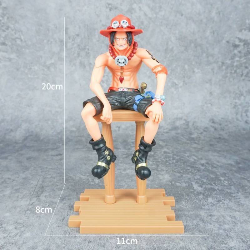 One Piece Luffy Nami Vivi Ace Boa Hancock Pvc Collectible Model For Desk Decor