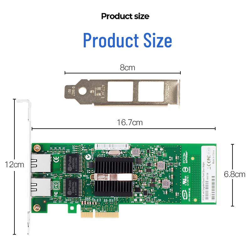 FLYBISH Intel Gigabit PCIe Network Adapter