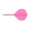 CUESOUL Integrated Dart Flights ROST AK57 T19 Carbon Fiber Shaft Big Standard Shape 3 Pieces CS-AK57DB6-4