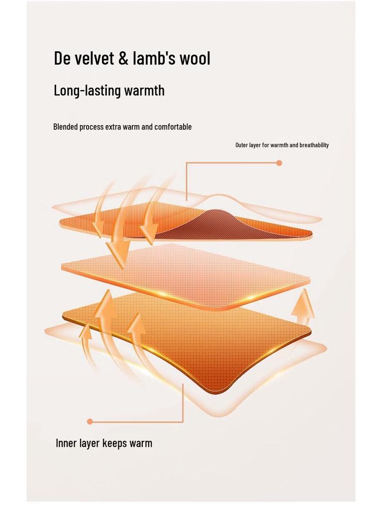 Langsha Women's High-Waist Thermal Fleece-Lined Leggings