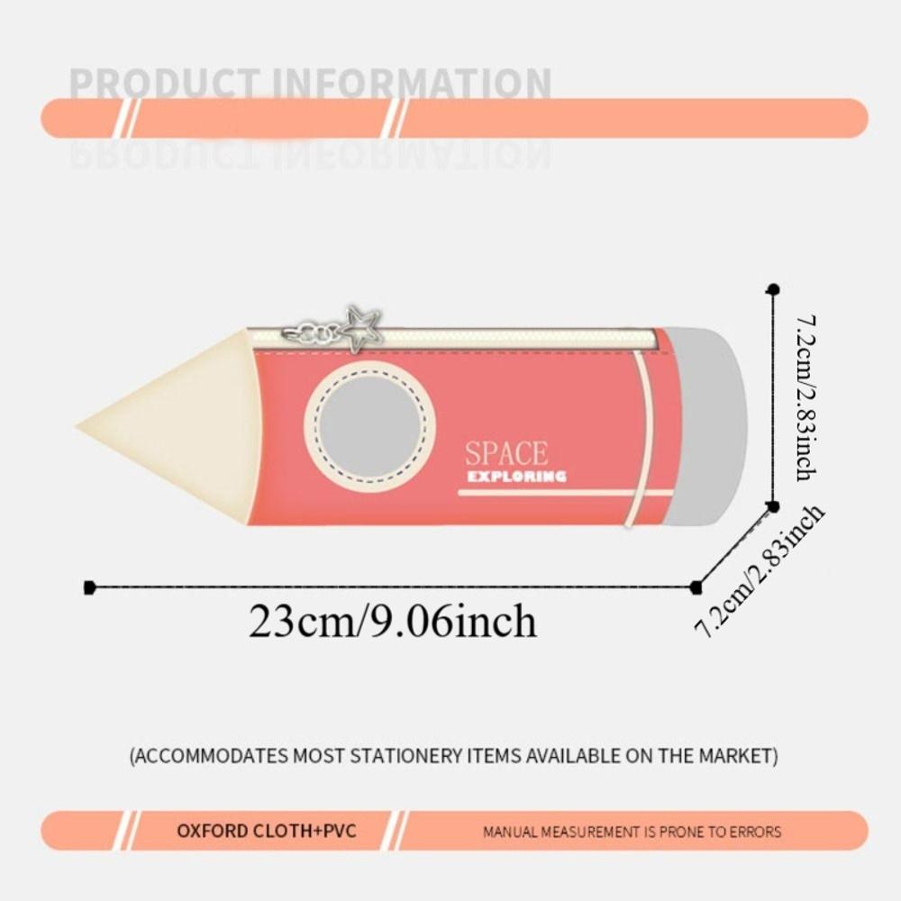 3D Lovely Pen Bag Cartoon Pencil Shape Pencil Cases Waterproof Cartoon Pencil Case  School