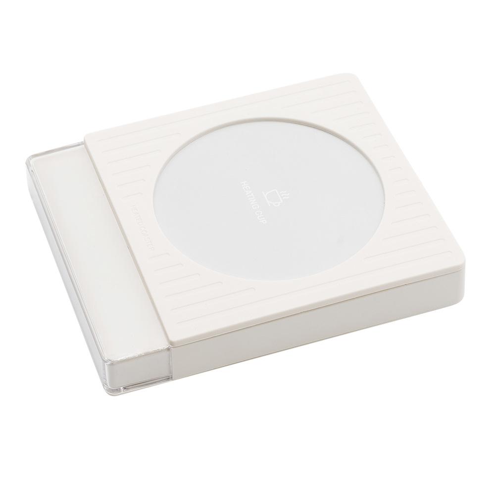 

Coffee Mug Cup Heater Heating Pad Electric Hot Plate 4 Gear Temperature Settings Warmer Coaster For Milk Tea Water 220V EU белый