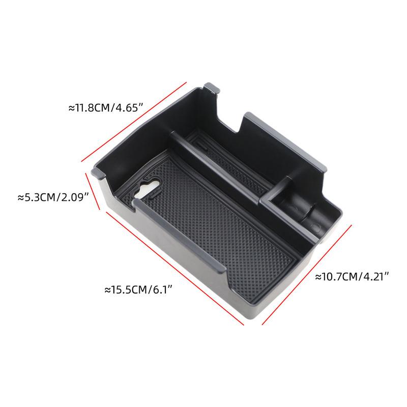 For Jeep Compass 2024 2025 Armrest Box Storage Tray Organizer Holder Stowing Plate Container Interior Accessories