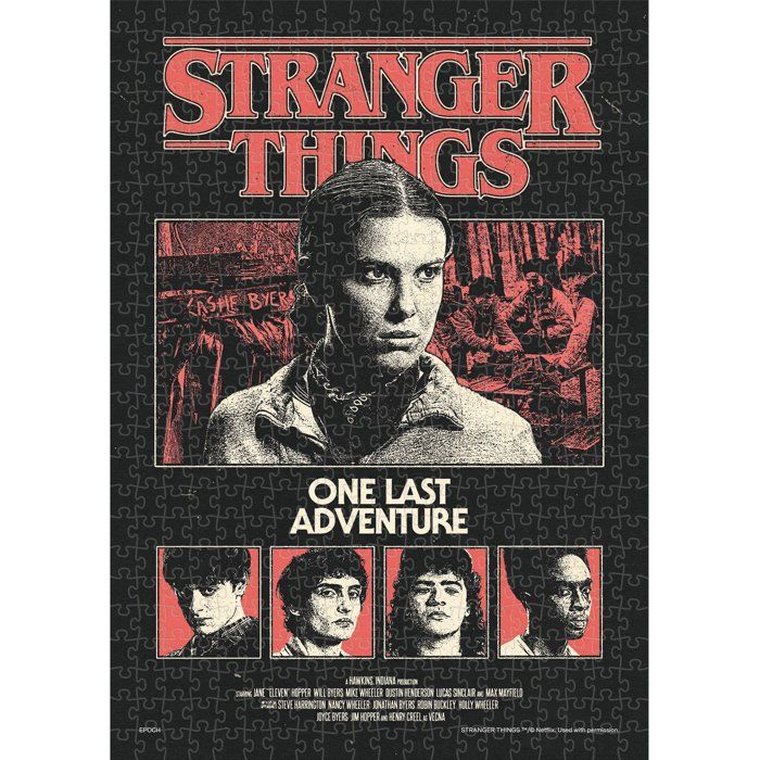 Puzzle Stranger Things Una Última Aventura 500 piezas súper pequeñas - EPOCH Puzzle de Rompecabezas - 5281K