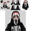 Maschera Urlante Sanguinante Spaventosa Per Feste in Costume di Halloween ed Eventi a Tema