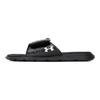 Under Armour Ignite 7 Slide Schwarz Weiß Damen Sneaker 3026027-001