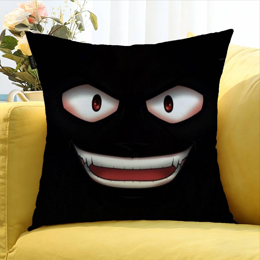 Black And White Eyes World Various Sizes Square Pillow Case For Car Home Bedchamber Decor