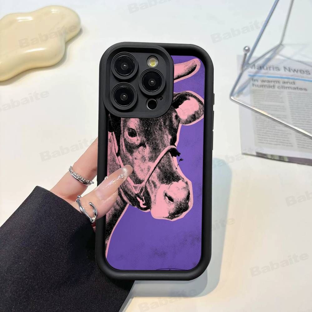 Andy Warhol Art Phone Case For IPhone 17 16 15 14 13 12 11 Pro Max Mini Plus Soft TPU Back Cover