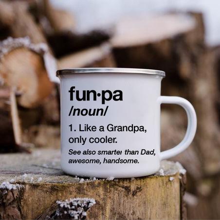 Promoted To Grandpa Mug Grandfather Coffee Mugs For Pregnancy Announcement New Baby Family Enamel Cup Surprise Gift For Grandad