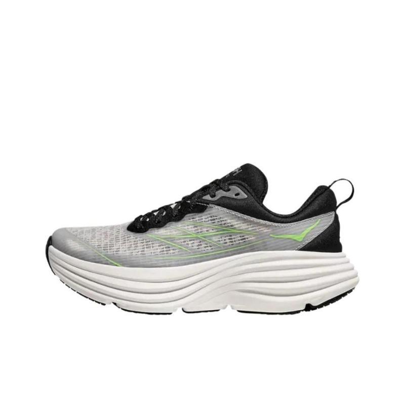 HOKA ONE ONE Bondi 8 TS Caged Unisex Low-Top Running Shoes Grey Black 1155391-WTTR EU 42.5