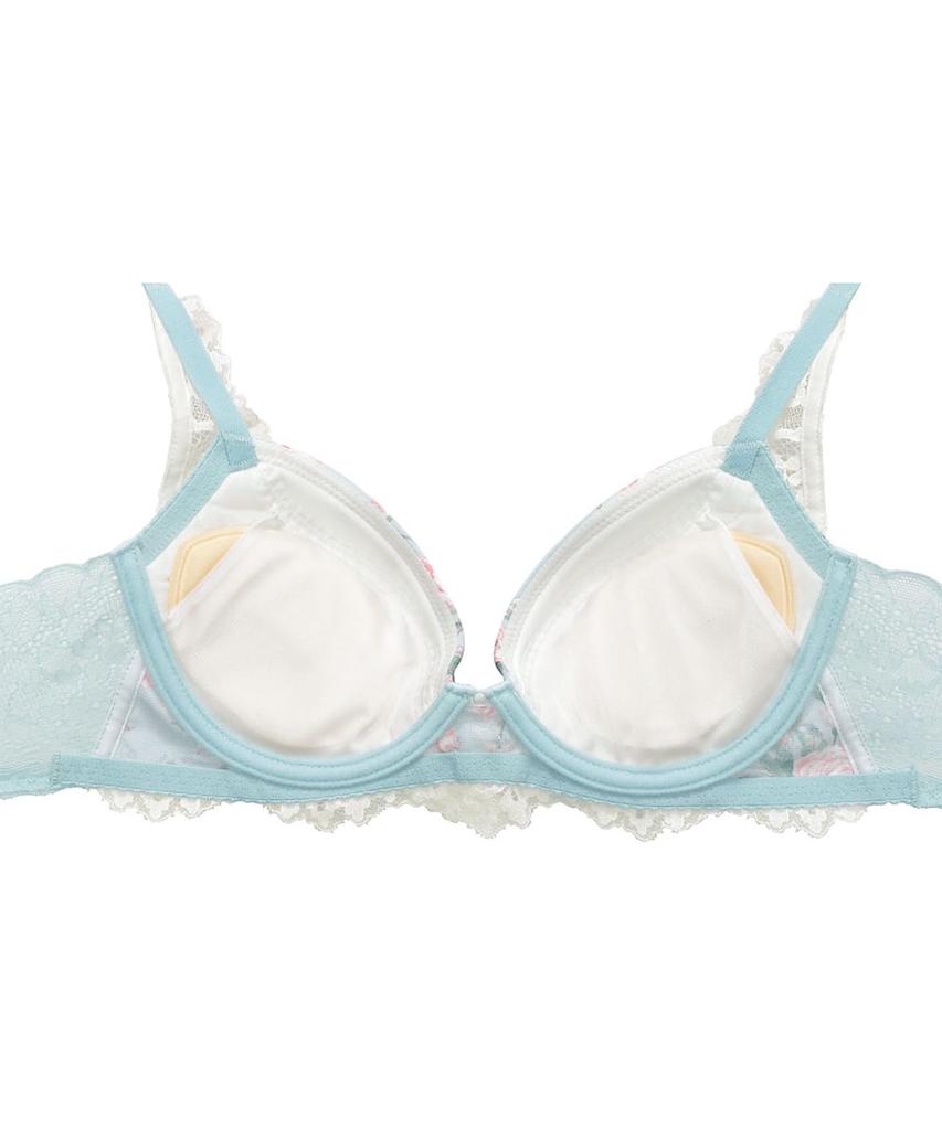 Bra Fit Fits your bust smoothing armpits to Bra BCA444 TU [Wacoal] L'ge [Harmony Bra] perfectly, (from back) Women's
