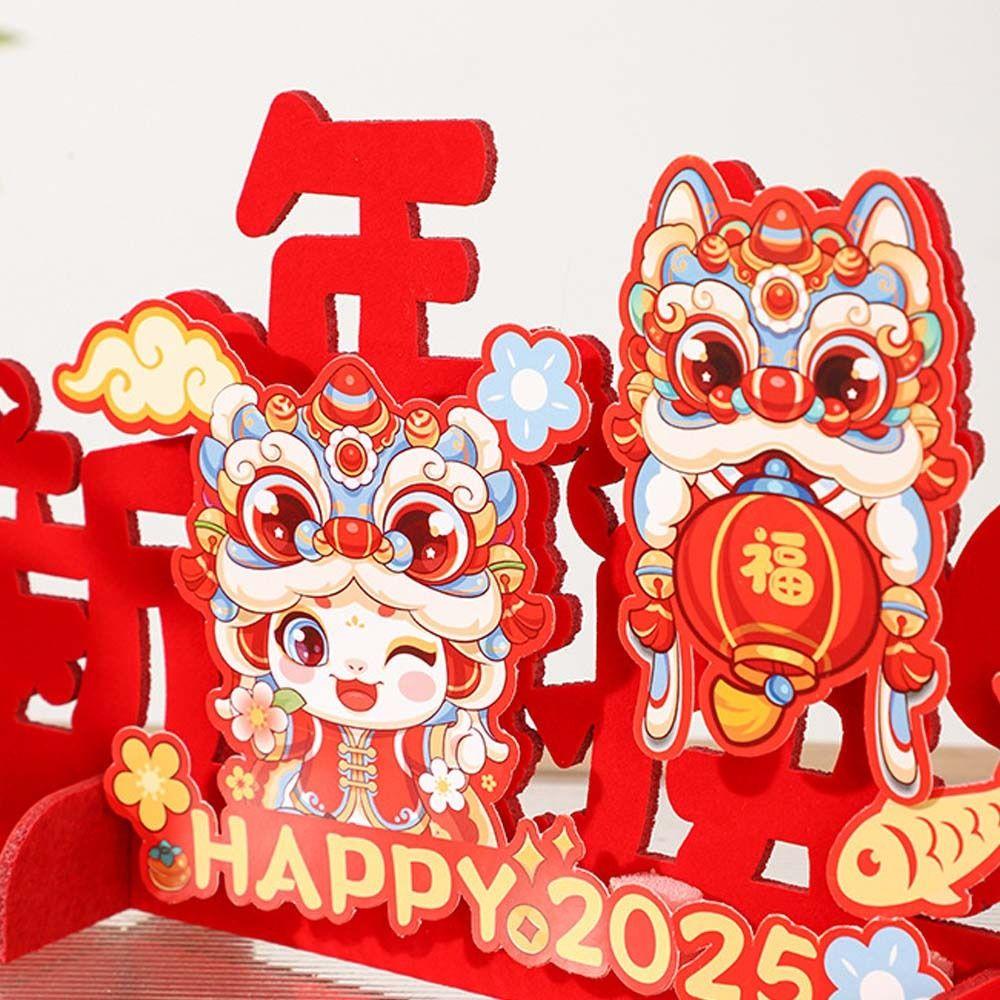 Zodiac Snake Chinese Snake Year Desk Ornament Spring Festival Supplies  Home Living Room Decor