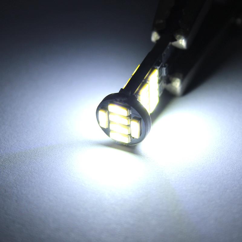 10pcs T10 W5W Led 168 194 Pure White Signal Lamp Canbus 4014 26SMD For Car Interior Map Dome Lights Parking Position Lights