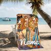 Customizable Personalized Beach Towels Bratz Themed designs.Suitable for the Beach, Yoga, Sports;ideal As Beach Accessories