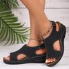 Fashion Women Summer Shoes Mesh Sandals 2025 Platform Beach Sandals Open Toe Wedge Sandals Roman Sandal Light Women Casual Sneakers New