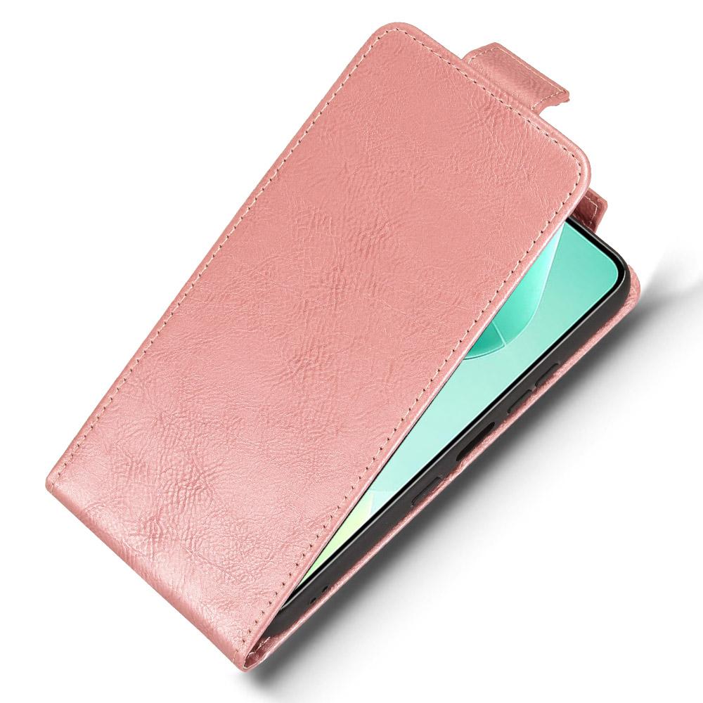 For Infinix Hot 60i 4G/Hot 60 5G Stand Case Magnetic Clasp Vertical Flip Leather Phone Cover with Card Holder