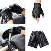 Rukavice bez prstů Cool Gotické Rock'n'Roll Biker Rukavice Kostým pro Role Play