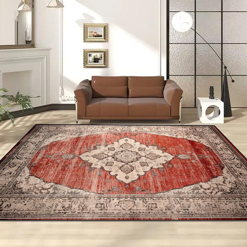 

Vintage Persian Carpet Large Area Rug Non Slip Washable Living Room Bedroom Decor Mat 60x90cm