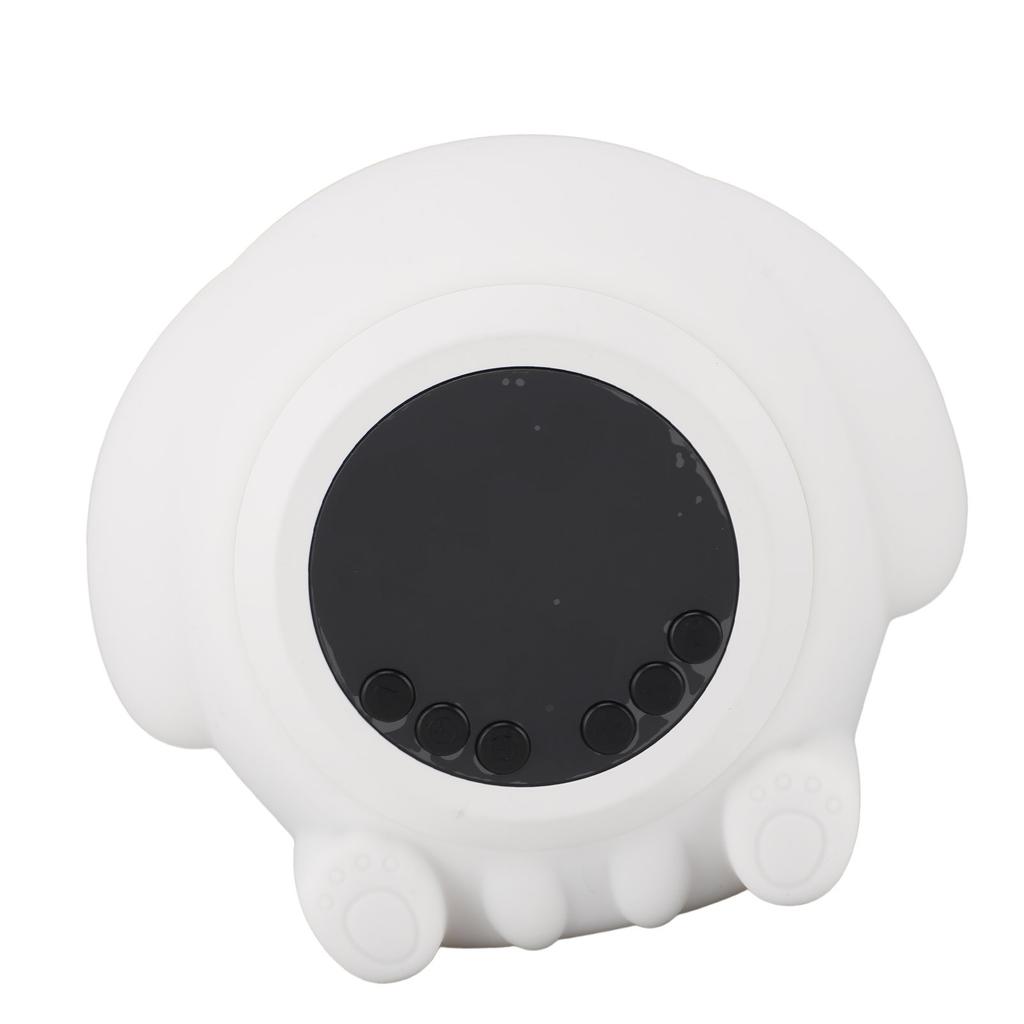White Noise Machine Alarm Clock 7 Sound 17 Level Volume Control Digital BT Alarm Clock with Night