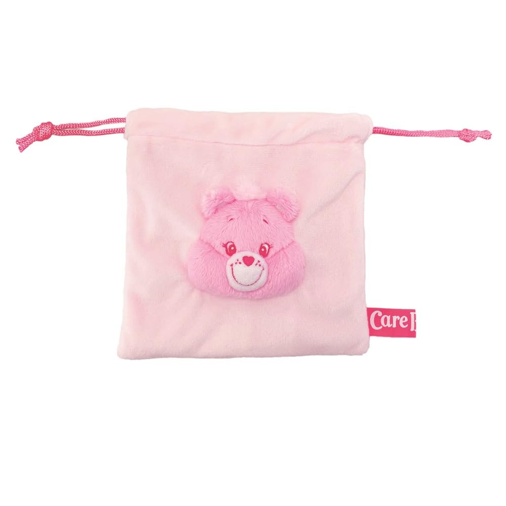 

SK Japan Care Bear Face Mascot Drawstring Bear Love-A-Lot