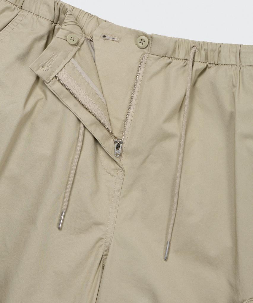 MUSINSA STANDARD WOMAN Women'S Cotton Parachute Cargo Pants [Light Beige]