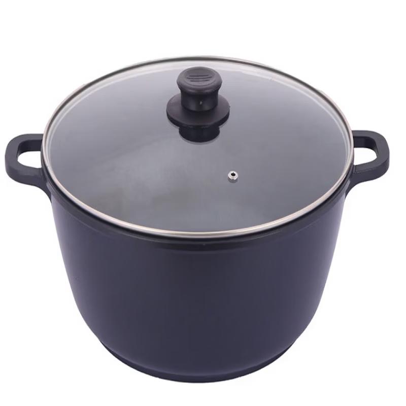 ZISIZ Aluminum Alloy Double-Handle Wok