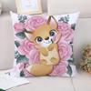Cute Dog Panda Throw Pillow Covers Decorative Sofa Cushions Children's Cushion Cover Pillowcase for Living Room Couch Pillows