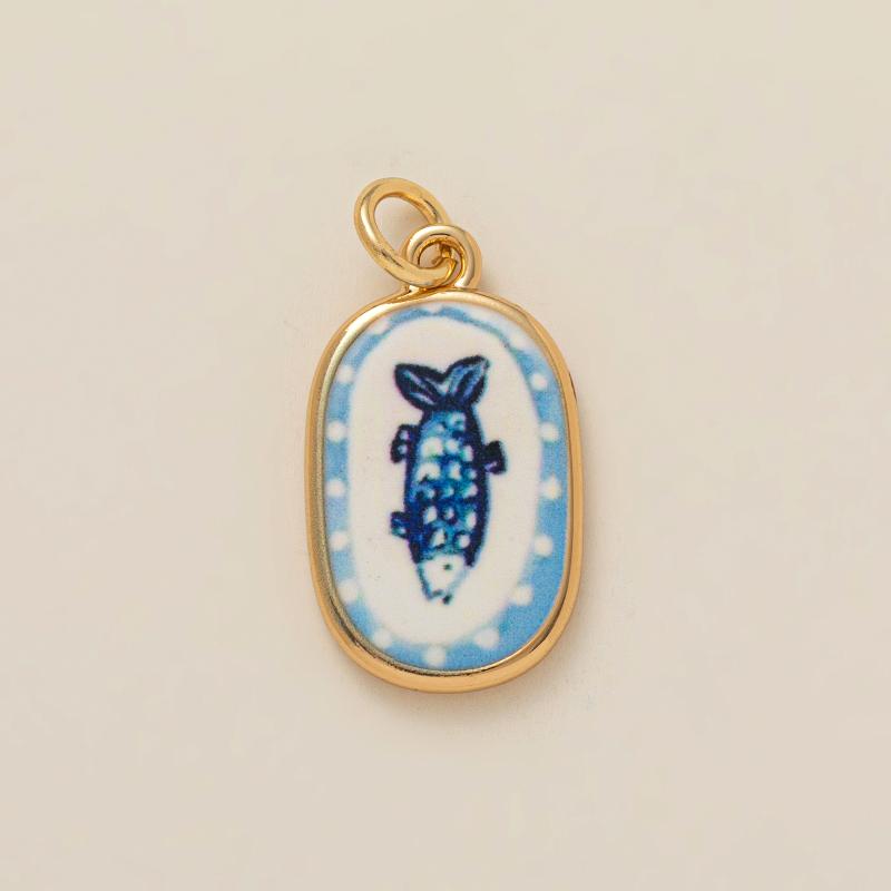 Colorful Dopamine Pendant With Oil Droplets Cute Strawberry Crab Heart Shell Pattern Diy Pendant Charms For Jewelry Making