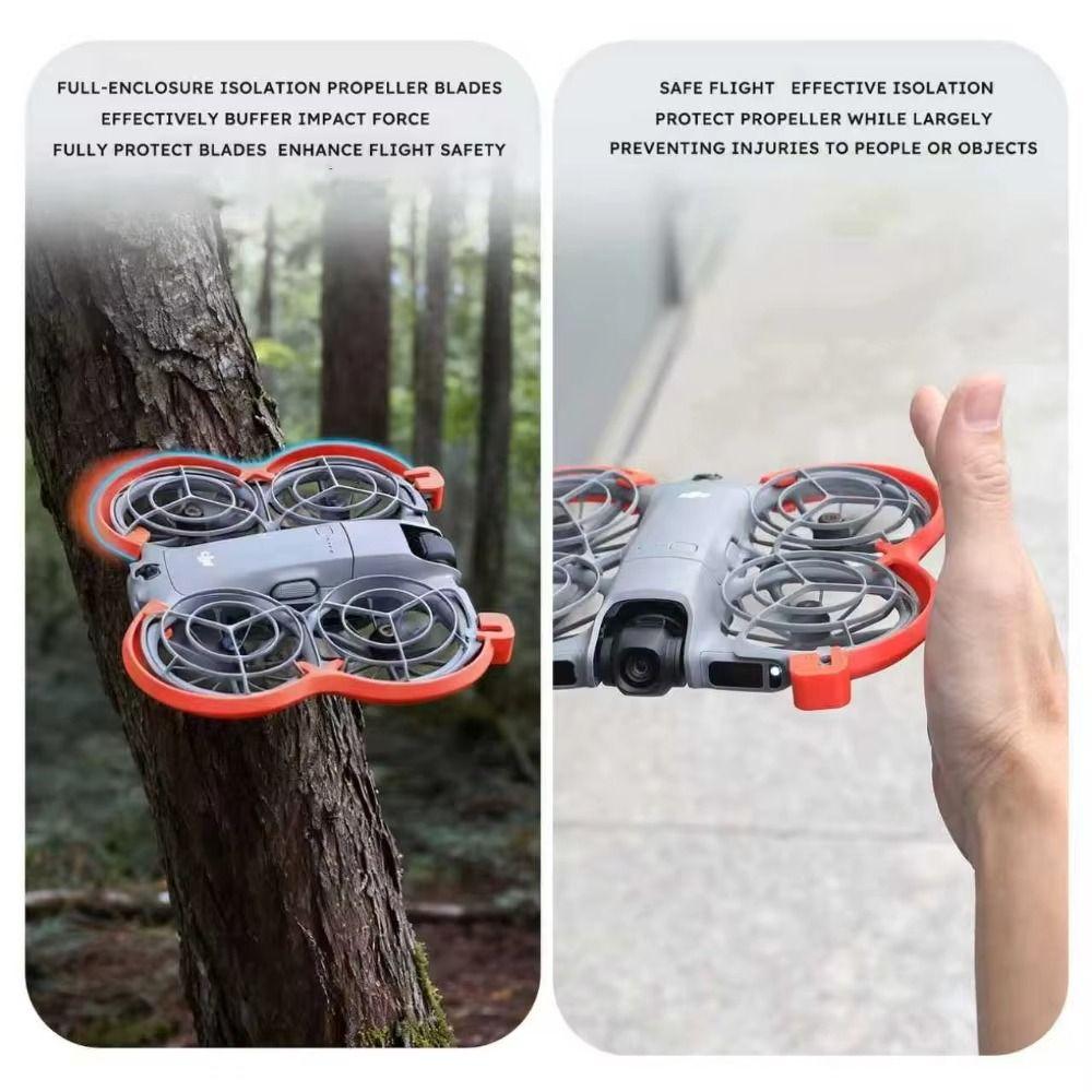 Anti-Collision Drone Propeller Guard Lightweight Quick Release Anti-Collision Protector Protective Anti-drop for DJI NEO 2