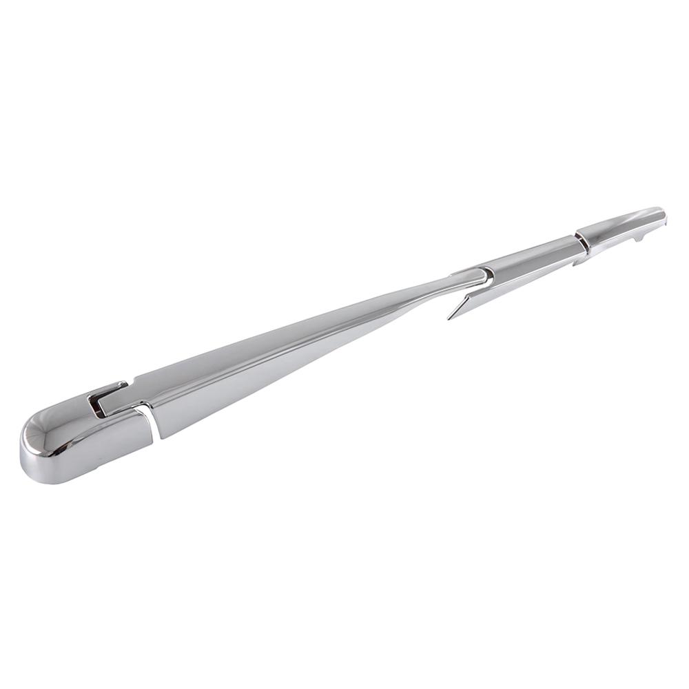 Rear Windshield Rain Windscreen Wiper Cover Trim for Jeep Wrangler JL 18+ Chrome