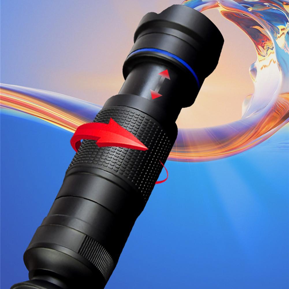 36X teleskopický zoomový objektiv Monokulární objektivy pro fotoaparát mobilního telefonu pro iPhone Samsung Smartphony Pro kempování Lov Sport