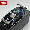 YVAZ6 MINIGT 1:64 Toyota GR86 HKS TYPE R 2022 Tokyo Auto Salon MGT Alloy Car Model 1005