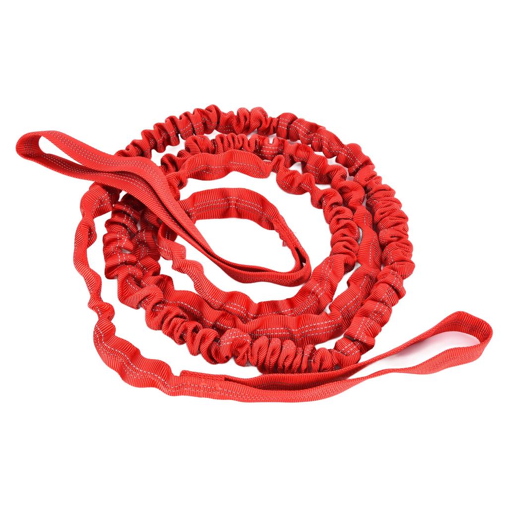 Bicycle Tow Rop Nylon Adjustable Sturdy Portable Bungee Traction Rope for Outdoor Cycling