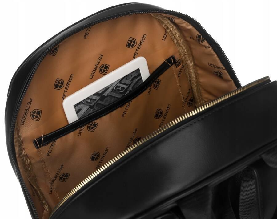 Spacious Women's Backpack Made of Eco-leather - Peterson