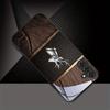 Luxury Wood Grain Deer Phone Case for Samsung Galaxy S26 S25 S24 S23 S22 S21 FE Ultra Plus Fashion Phone Cases Carcasa Fundas