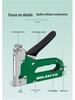 Manual Steel Nail & Staple Gun for Wire Slotting & Woodworking