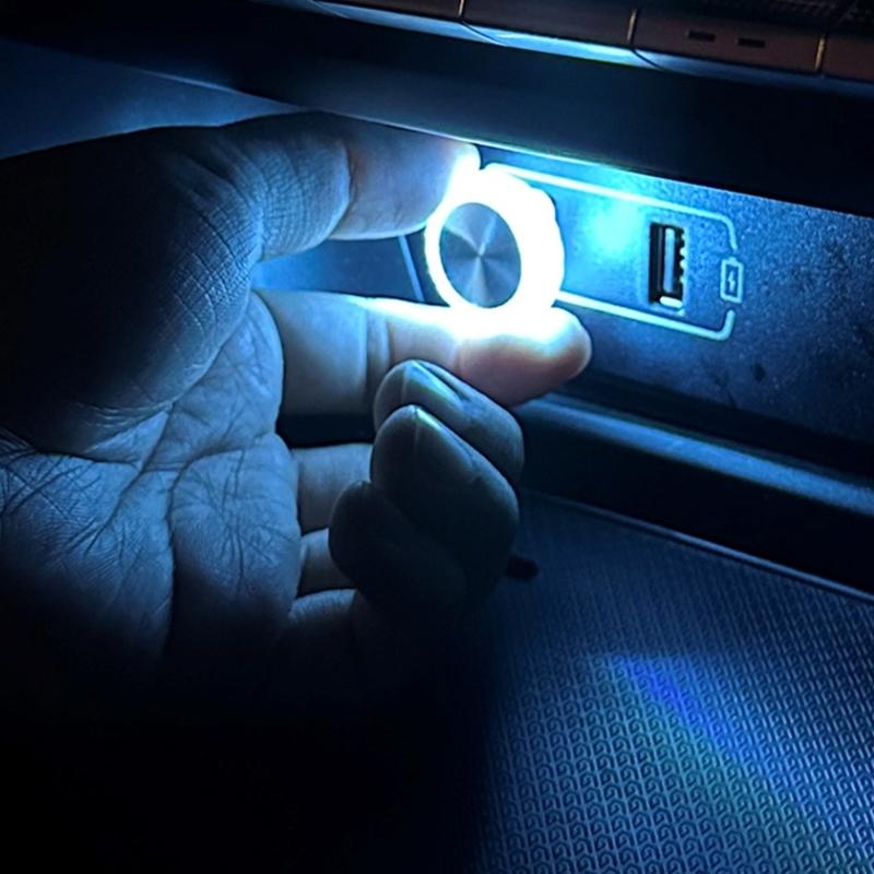 USB Car Atmosphere Light Multicolor LED Mood Lamp Plugs & Play Ambient Lighting Suitable for Vehicle Home Night Light