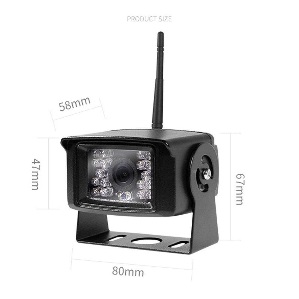 Truck DVR Wireless Dash Camera 7" Monitor Rear View System For Parking Rearview