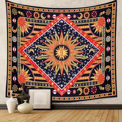 Tapestry Hippie Datura Wall Background Hanging Cloth Bedroom Living Room Dormitory Furniture Decoration
